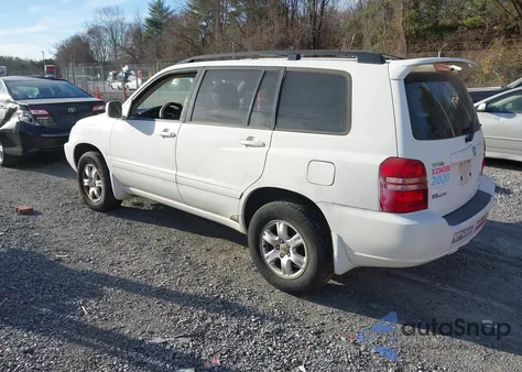 2003 Toyota Highlander V6 из США, поврежденный, VIN JTEHF21A630136248